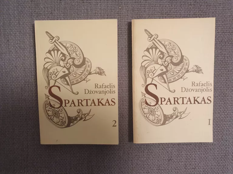 Spartakas (I ir II dalys) - Rafaelis Džovanjolis, knyga