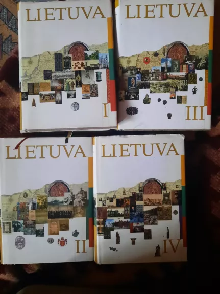 Lietuva. Enciklopedija. I-IV tomai - Autorių Kolektyvas, knyga