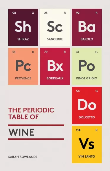 The Periodic Table of Wine - Sarah Rowlands, knyga