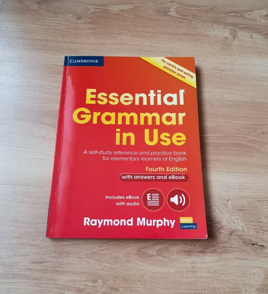 Essential Grammar in Use 4th Edition with answers and eBook - Raymond Murphy, knyga