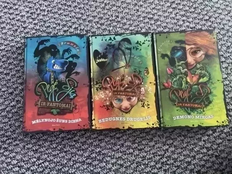 Pegė Sju trilogija - Serge Brussolo, knyga 1