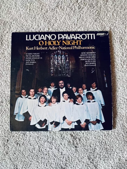 O Holy Night - Luciano Pavarotti, plokštelė 1