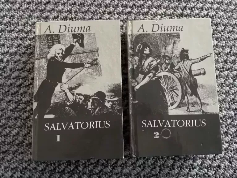 Salvatorius (2 tomai) - Aleksandras Diuma, knyga 1
