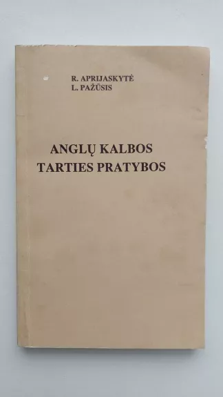 Anglų kalbos tarties pratybos - L. Pažūsis, knyga