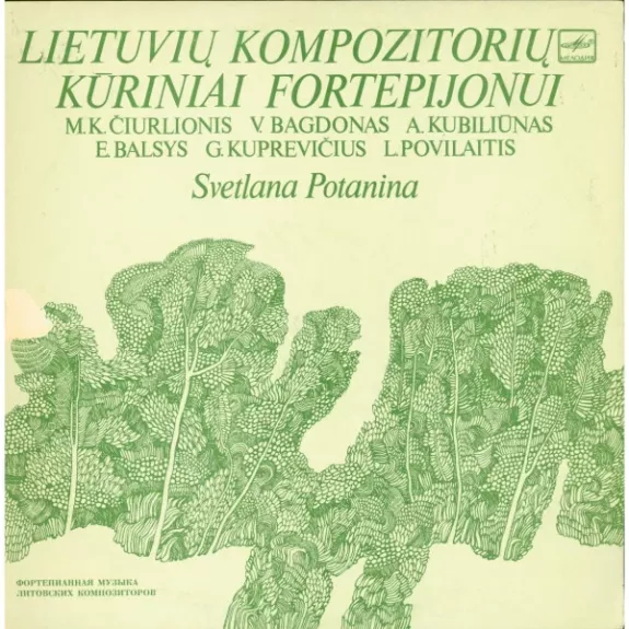 Lietuvių Kompozitorių Kūriniai Fortepijonui