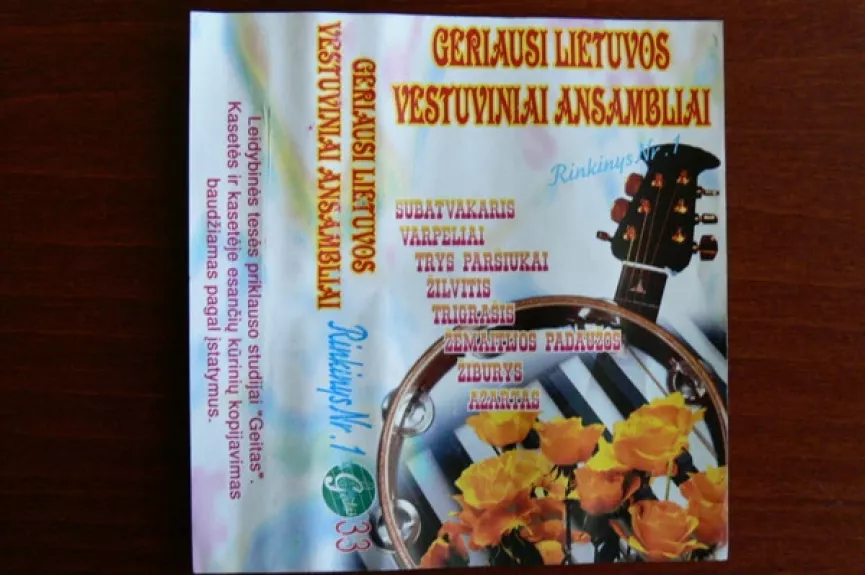 Geriausi Lietuvos Vestuviniai Ansambliai - Rinkinys Nr. 1 - Various ., plokštelė