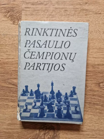 Rinktinės pasaulio čempionų partijos - Henrikas Puskunigis, knyga