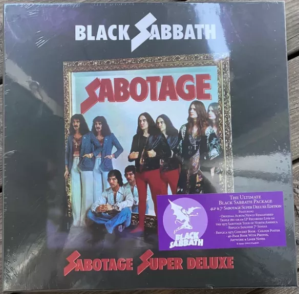 Sabotage Super Deluxe - Black Sabbath, plokštelė