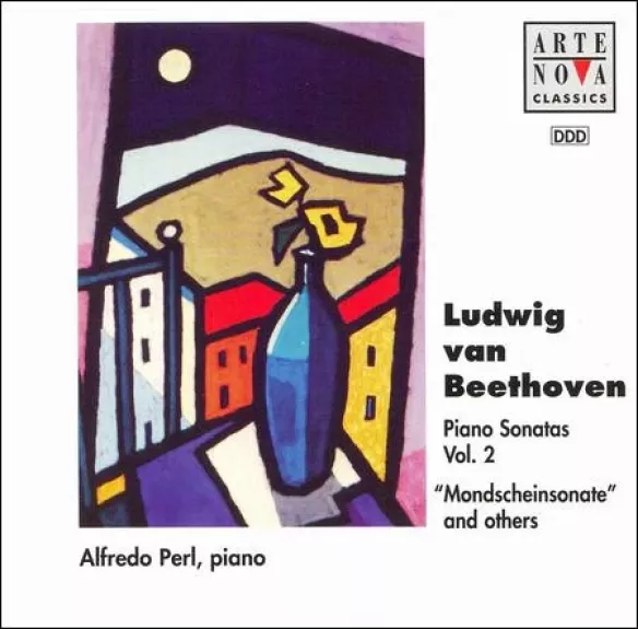 Piano Sonatas Vol. 2 - Ludwig Van Beethoven - Alfredo Perl, plokštelė