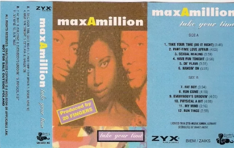 Take Your Time - Max-A-Million, plokštelė