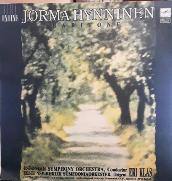 Jorma Hynninen And Estonian Symphony Orchestra