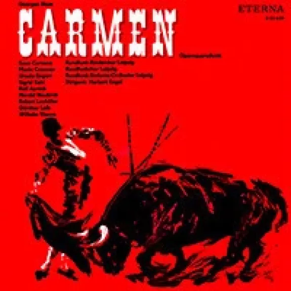 Carmen (Opernquerschnitt) - Georges Bizet, plokštelė