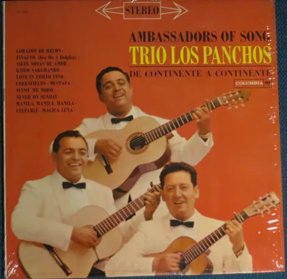 Ambassadors Of Song - Trio Los Panchos, plokštelė