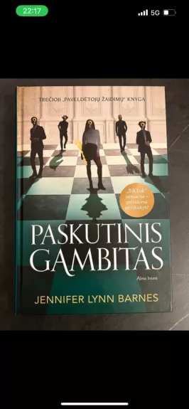 Paskutinis Gambitas - Jennifer Lynn Barnes, knyga