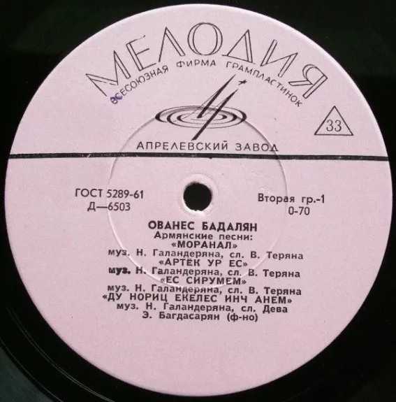 Армянские Песни