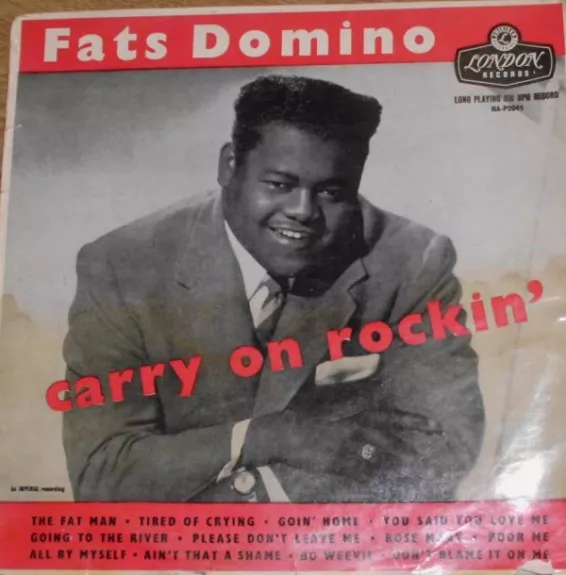 Carry On Rockin' - Fats Domino, plokštelė