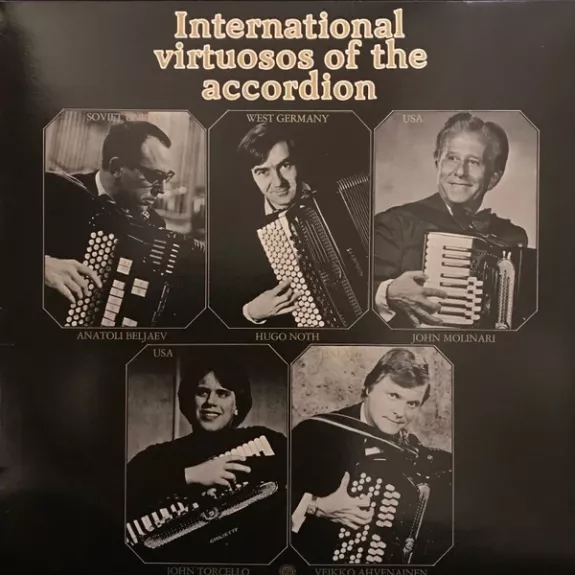 International Virtuosos Of The Accordion - Various ., plokštelė