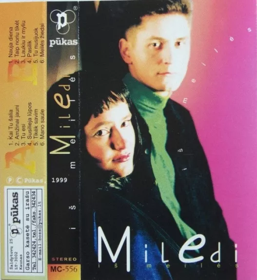 Iš Meilės - Miledi, plokštelė