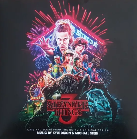 Stranger Things 3 (Original Score From The Netflix Original Series) - Kyle Dixon (2) & Michael Stein (9), plokštelė
