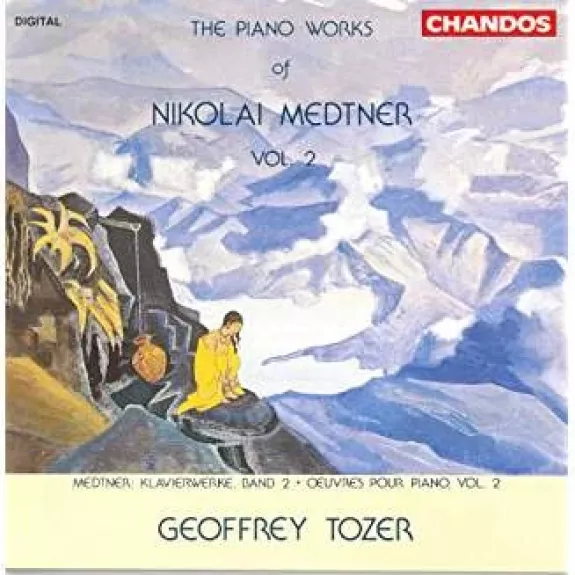 The Piano Works Of Nikolai Medtner Vol. 2 - Nikolai Medtner, Geoffrey Tozer (2), plokštelė