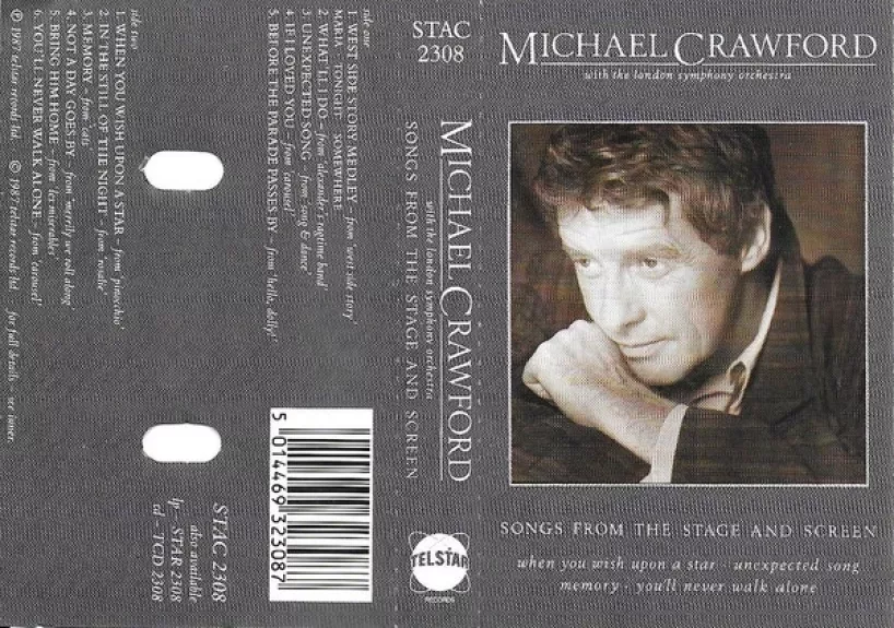 Songs From The Stage And Screen - Michael Crawford With The London Symphony Orchestra, plokštelė