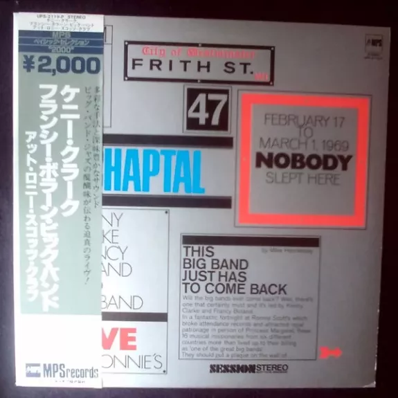 Live At Ronnie's ; Album 2 ; Rue Chaptal