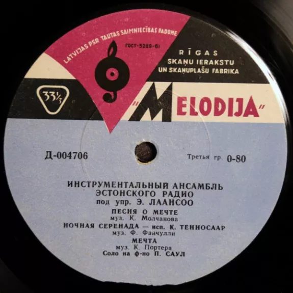 Песня о Мечте