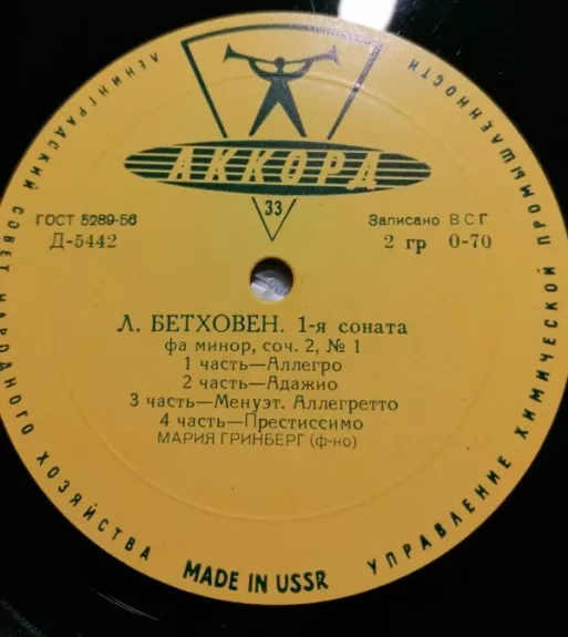 1-я Соната / 14-я Соната