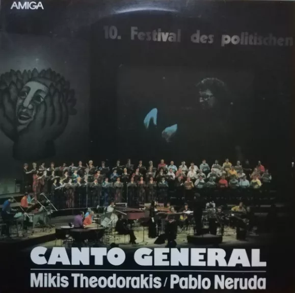 Canto General - Mikis Theodorakis / Pablo Neruda, plokštelė