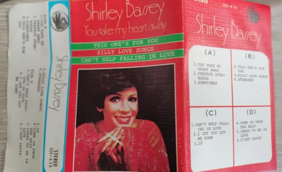 You Take My Heart Away - Shirley Bassey, plokštelė
