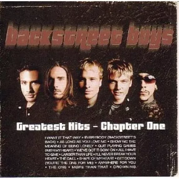 Greatest Hits - Chapter One - Backstreet Boys, plokštelė