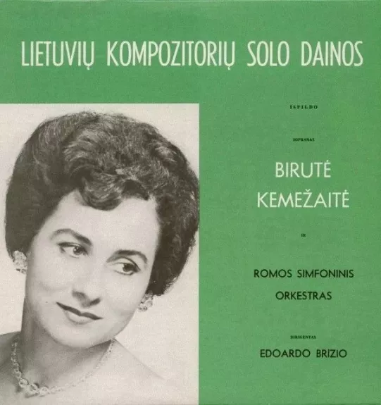Lietuvių Kompozitorių Solo Dainos