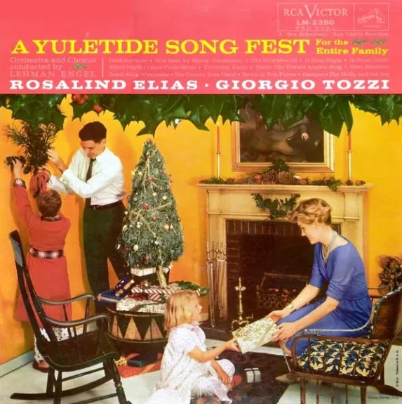 A Yuletide Song Fest - Rosalind Elias, Giorgio Tozzi, plokštelė