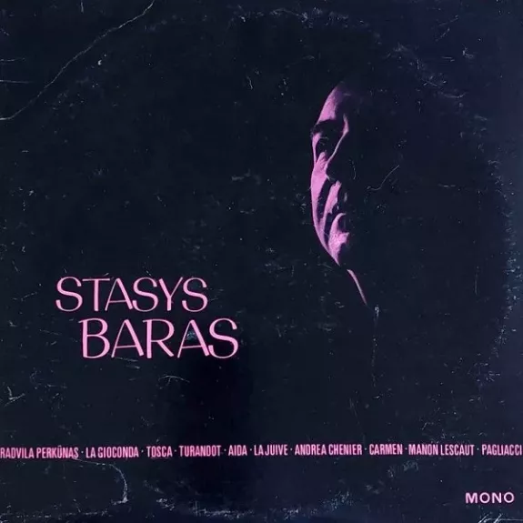 Operatic Arias = Operų Arijos - Stasys Baras, Radio-Sinfonieorchester Stuttgart Conducted By Darius Lapinskas, plokštelė