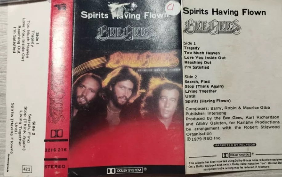 Spirits Having Flown - Bee Gees, plokštelė