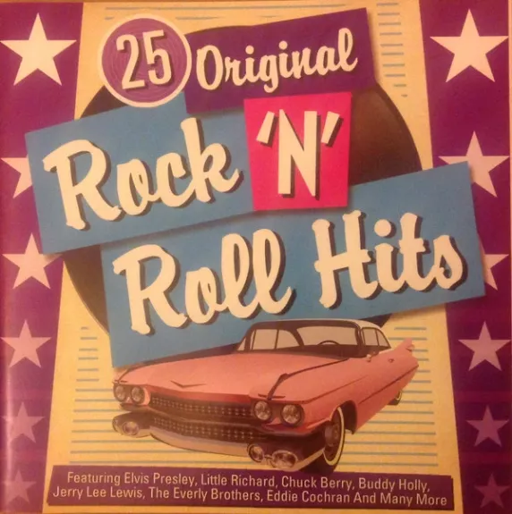25 Original Rock 'N' Roll Hits - Various ., plokštelė