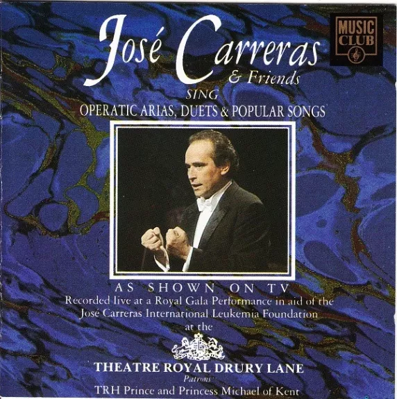 Operatic Arias, Duets & Popular Songs - José Carreras, plokštelė