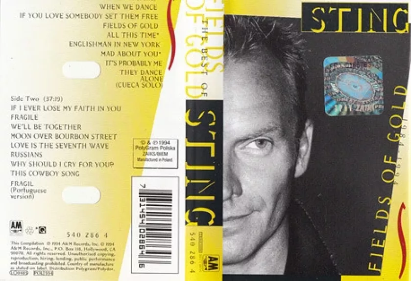 Fields Of Gold: The Best Of Sting 1984 - 1994 - Sting, plokštelė