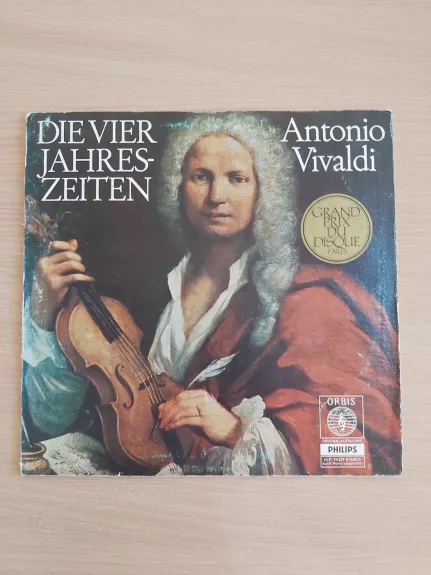 Die Vier Jahres-Zeiten - Antonio Vivaldi I Musici, plokštelė 1