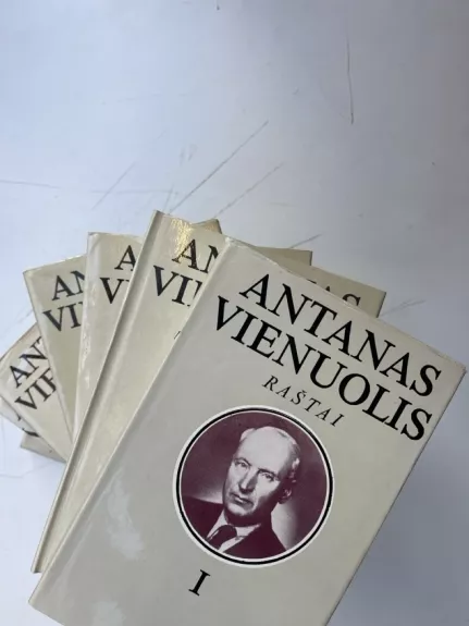 Raštai 6 tomai (7 knygos) - Antanas Vienuolis, knyga 1