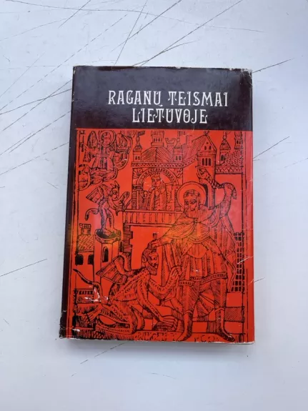 Raganų teismai Lietuvoje - K. Jablonskis, J.  Jurginis, knyga