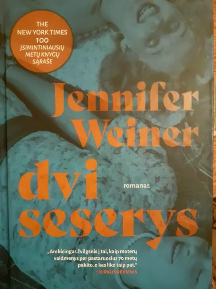 Dvi seserys - Jennifer Weiner, knyga 1
