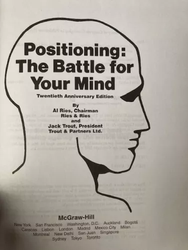 Positioning: the Battle for Your Mind - Al Ries, Jack Trout, knyga 1