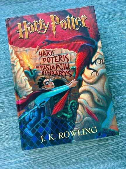 Haris Poteris ir Paslapčių kambarys - Rowling J. K., knyga 1