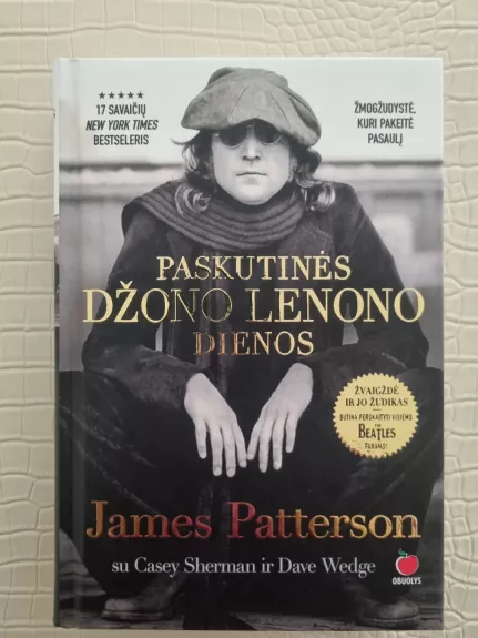 Paskutinės Džono Lenono dienos - James Patterson, knyga