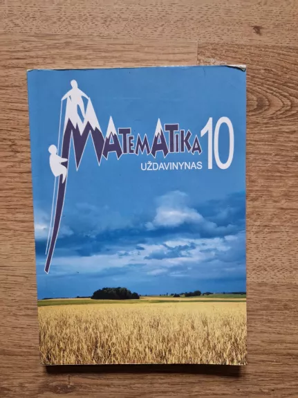 Matematika 10 klasei Uždavinynas - Valdas Vanagas, knyga
