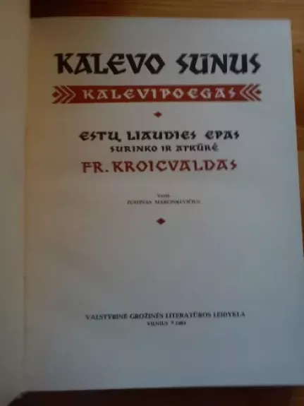 Kalevo sūnus