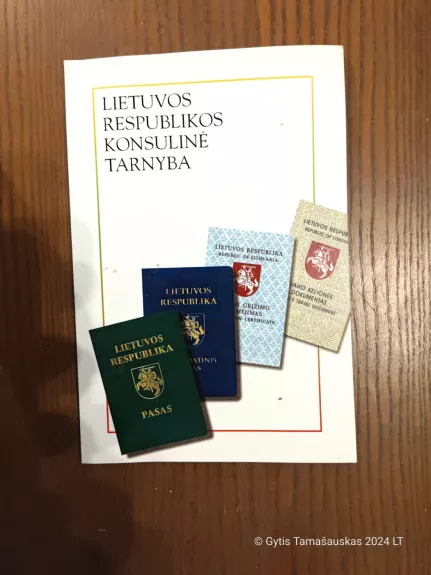 Lietuvos respublikos konsulinė tarnyba - Grupė autorių, knyga