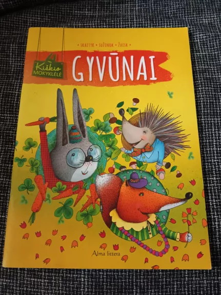 Gyvūnai. Kiškio mokyklėlė