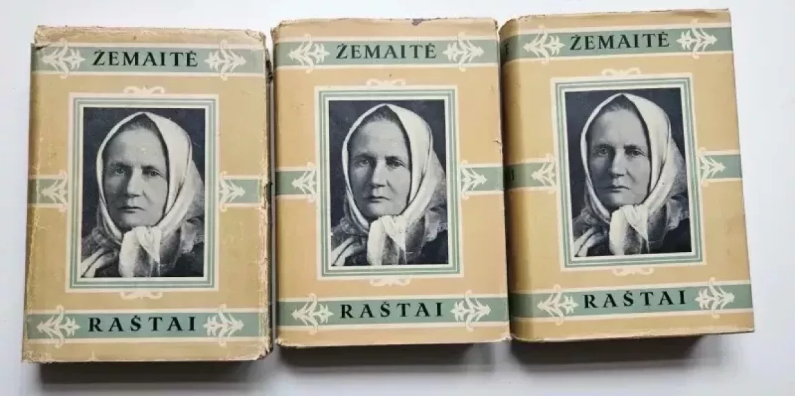 Žemaitė Raštai, 1956 m., 3 tomai
